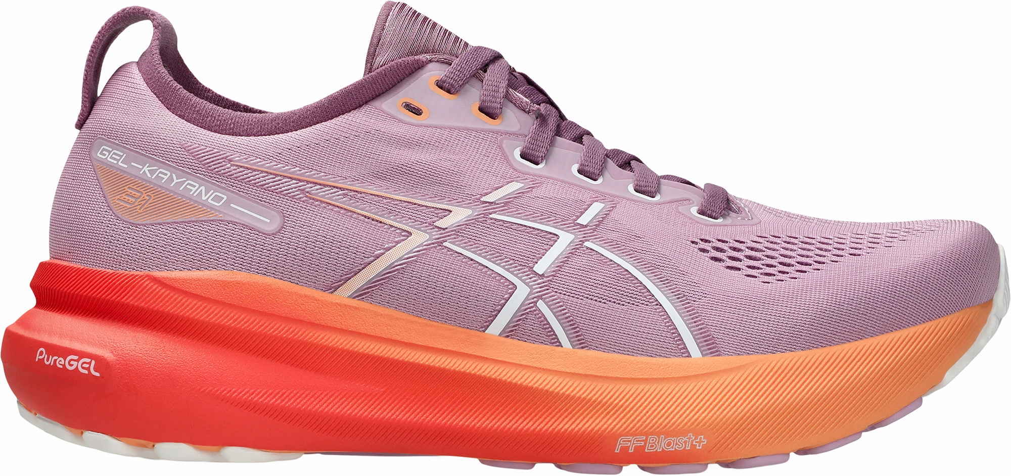 Asics Gel Kayano 31 Womens Running Shoes - Purple Asics shoe varieties