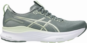 Asics Gel Kayano 32 Womens Running Shoes - Green Asics athletic footwear for training sessions