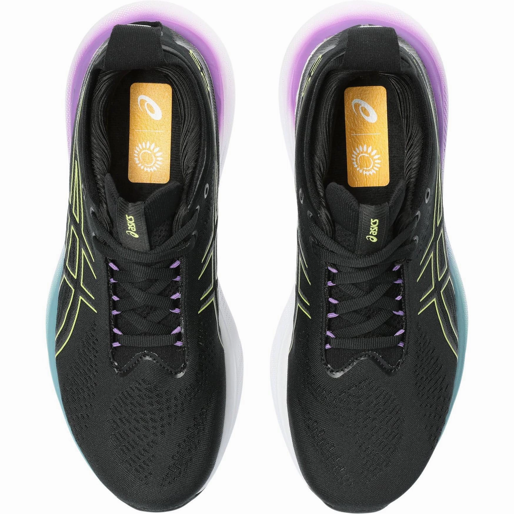 Asics Gel Nimbus 25 Womens Running Shoes - Black Performance Shoes