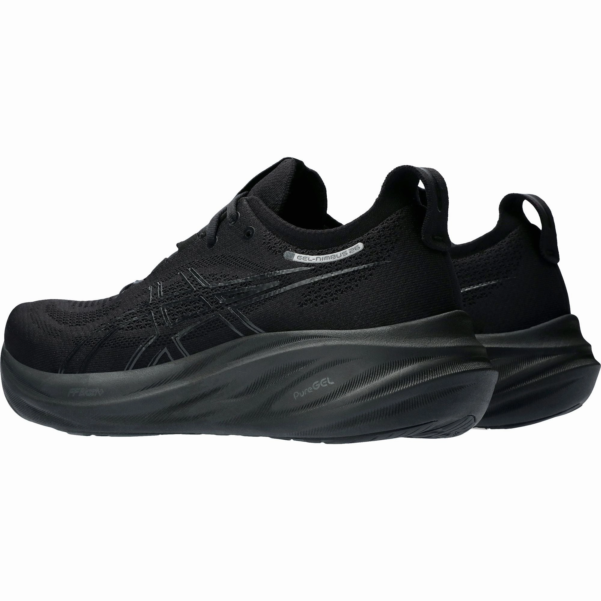 Asics Gel Nimbus 26 Mens Running Shoes - Black Performance Shoes