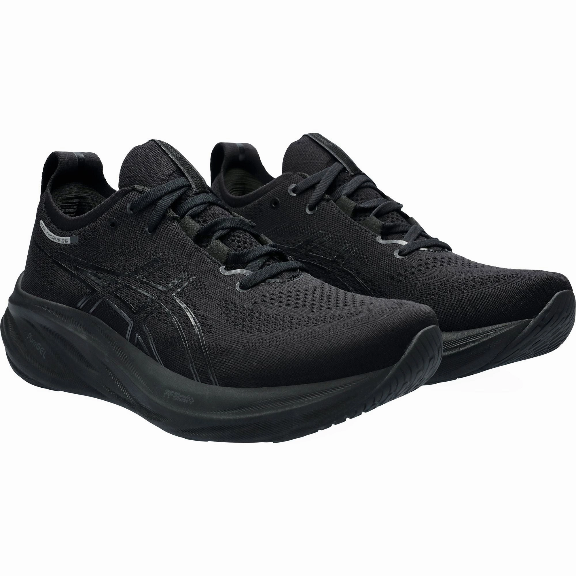Asics Gel Nimbus 26 Mens Running Shoes - Black Performance Shoes