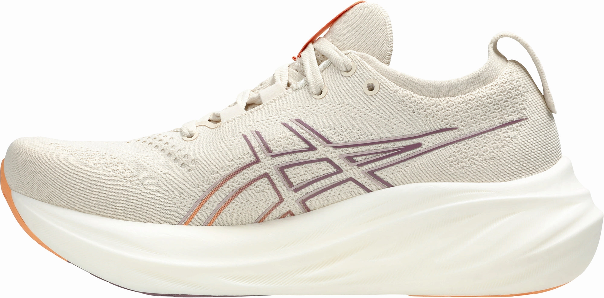 Asics Gel Nimbus 26 Womens Running Shoes - Beige Performance Shoes