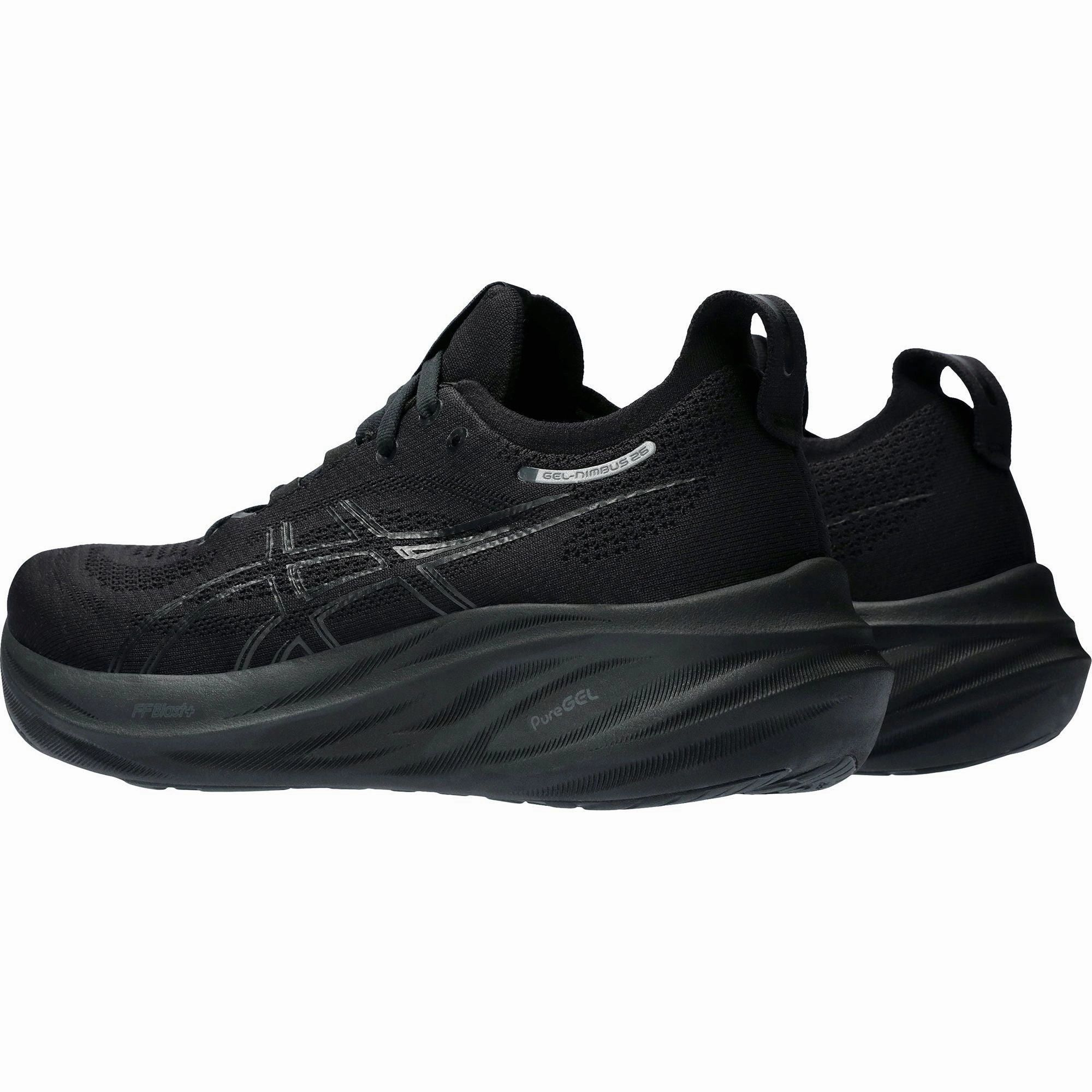 Asics Gel Nimbus 26 Womens Running Shoes - Black Performance Shoes