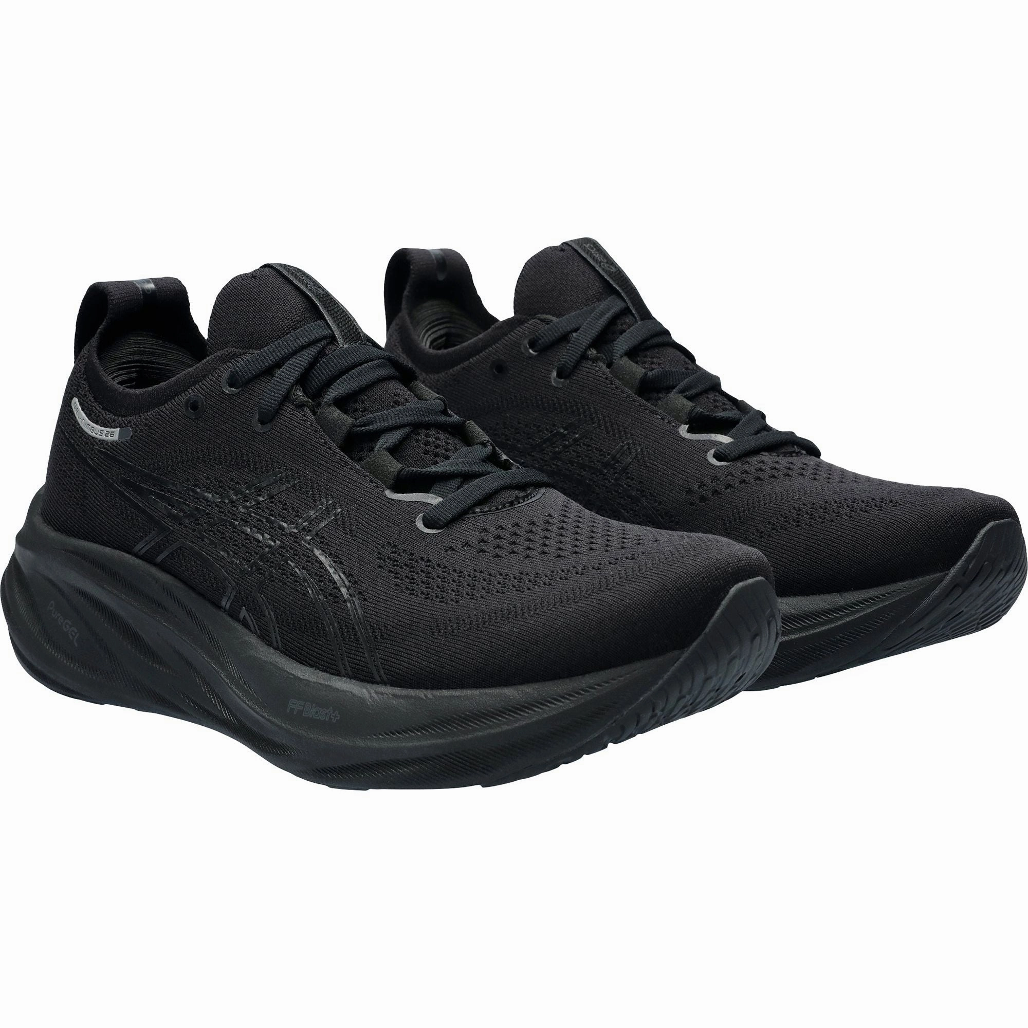 Asics Gel Nimbus 26 Womens Running Shoes - Black Performance Shoes