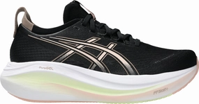 Asics Gel Nimbus 27 Womens Running Shoes - Black Asics shoe varieties