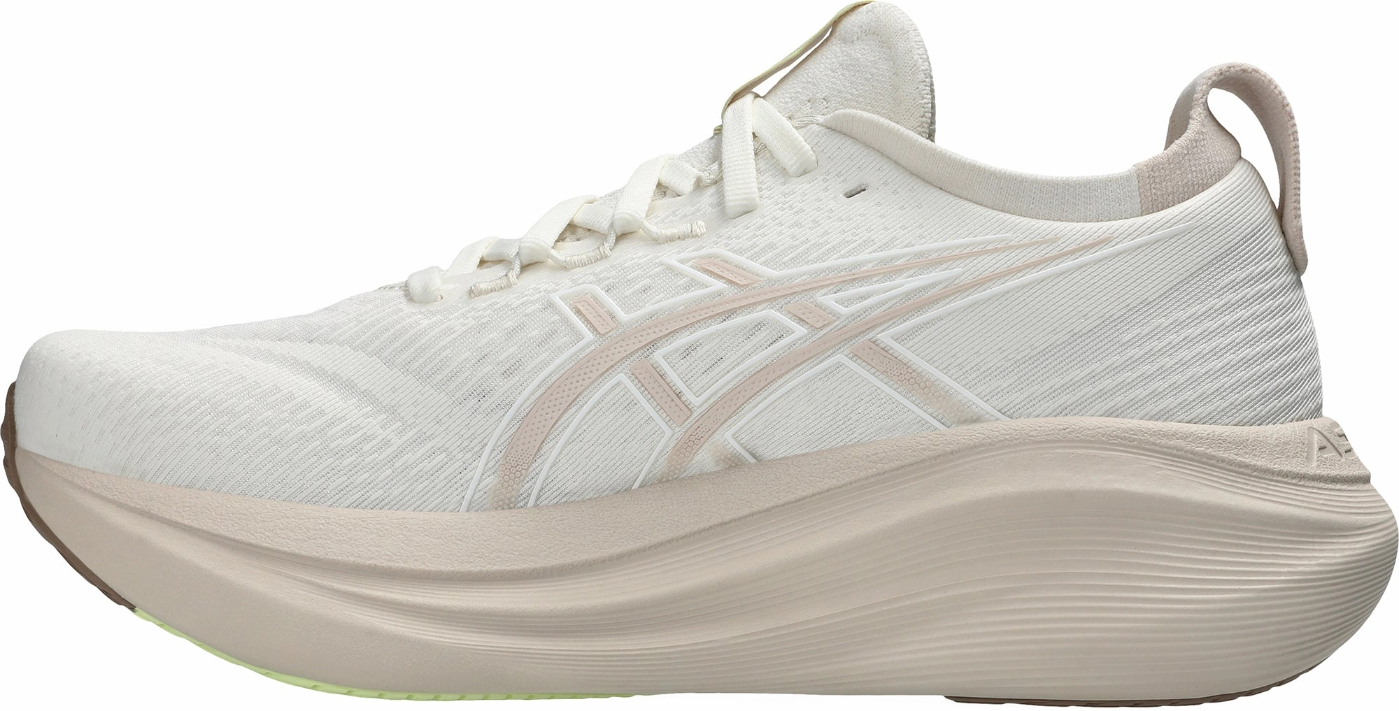 Asics Gel Nimbus 27 Womens Running Shoes - Cream Performance Shoes