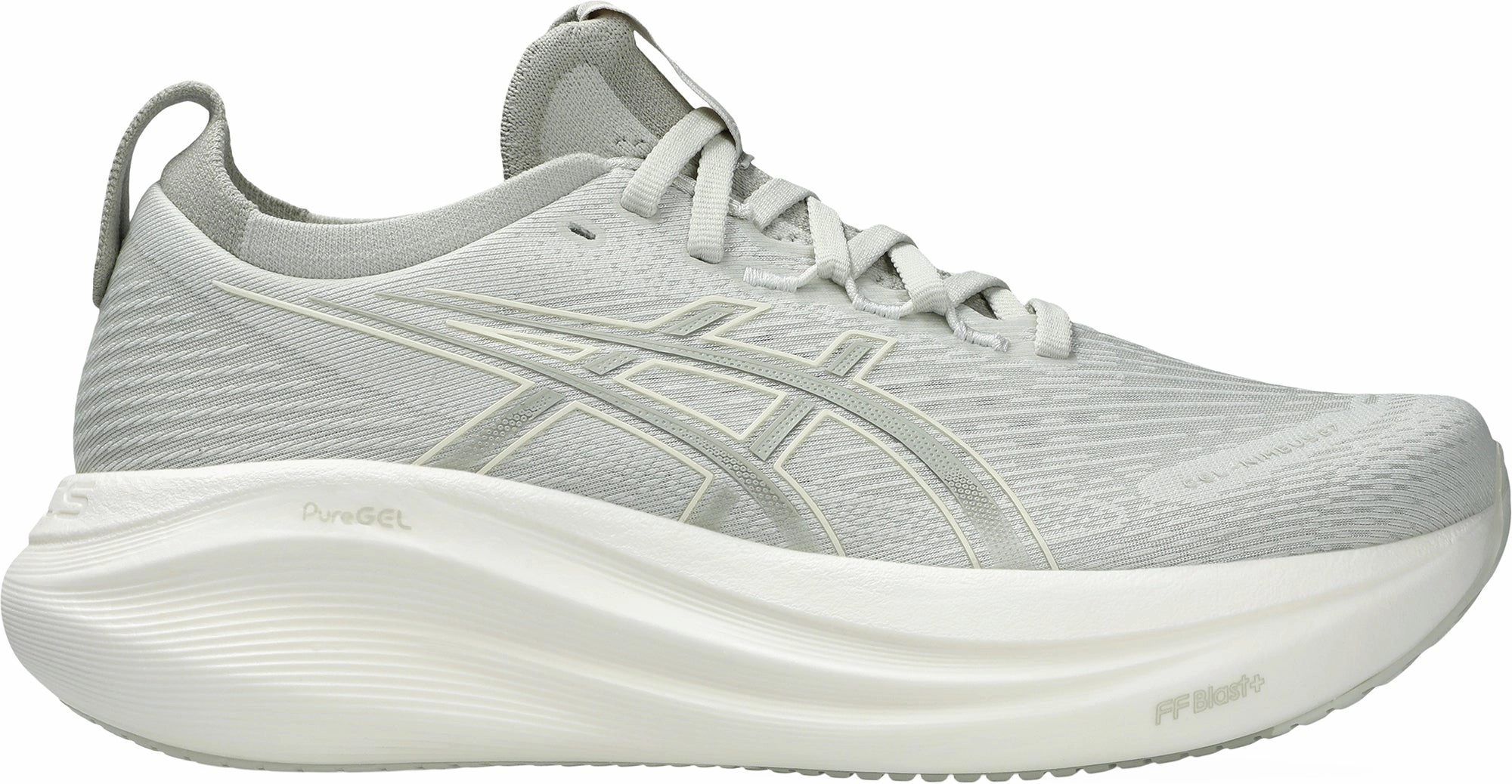 Asics Gel Nimbus 27 Womens Running Shoes - Grey Asics shoe varieties
