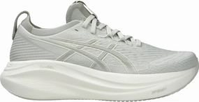 Asics Gel Nimbus 27 Womens Running Shoes - Grey Asics shoe varieties