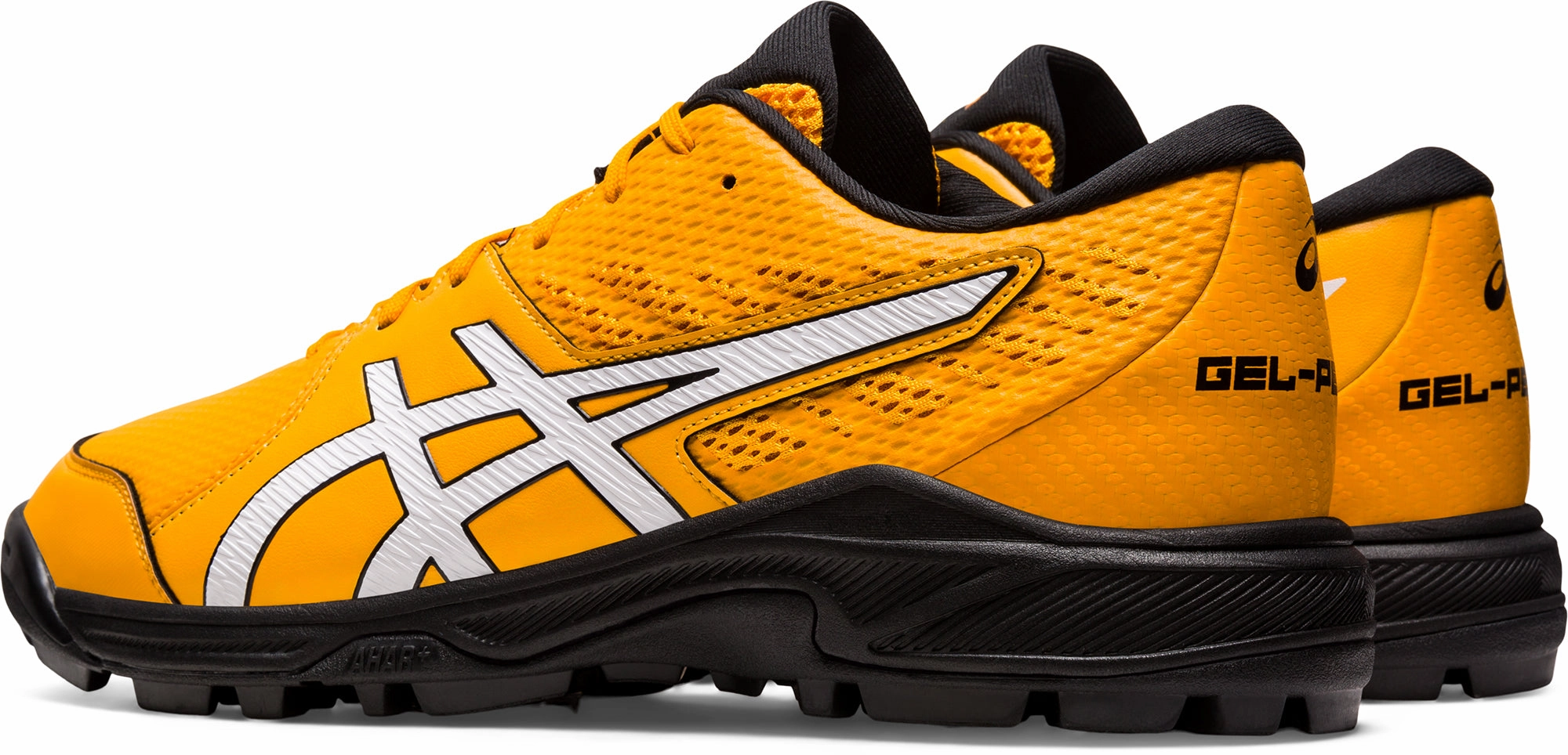 Asics Gel Peake 2 Hockey Shoes - Orange Neutral Support Shoes