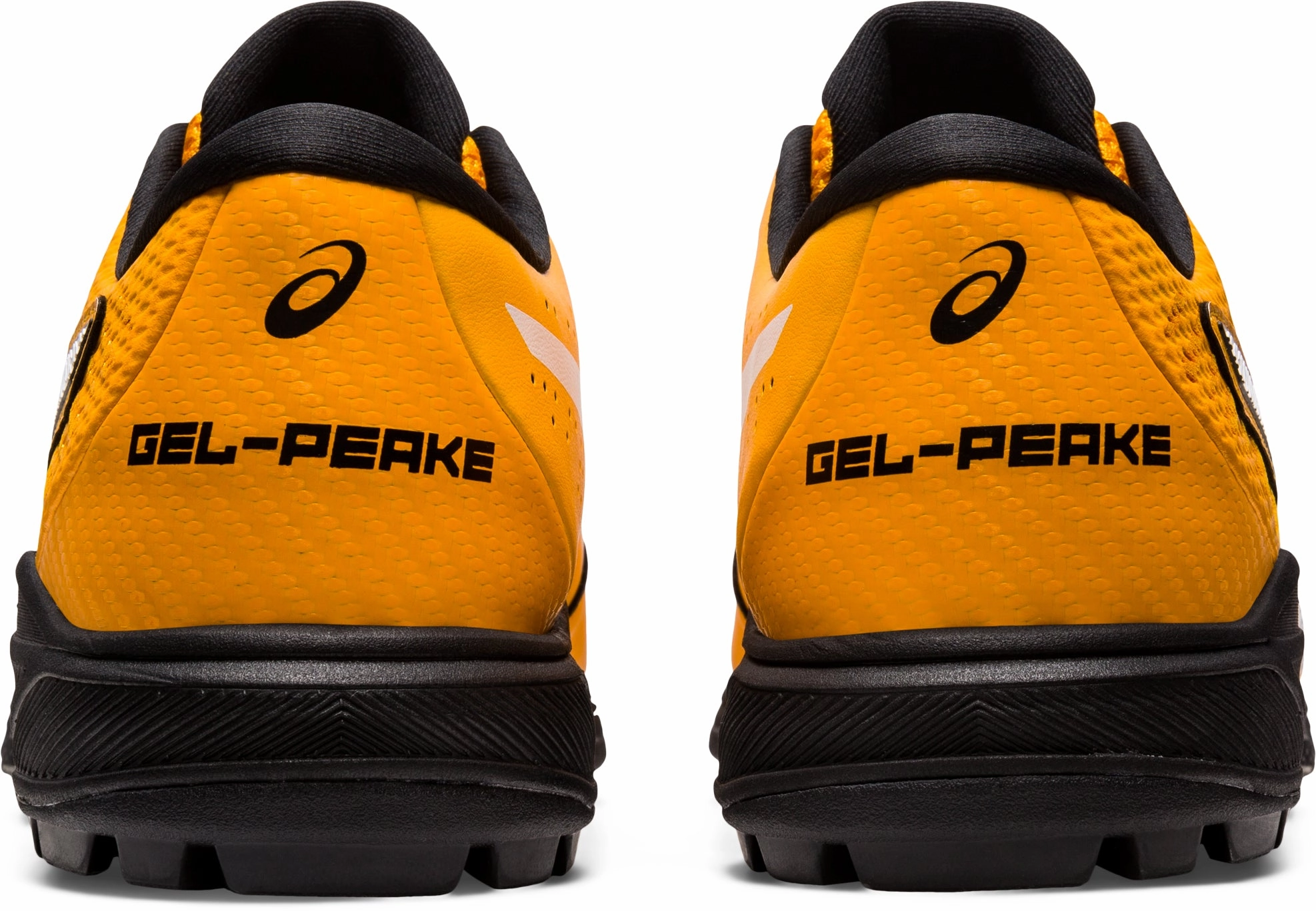 Asics Gel Peake 2 Hockey Shoes - Orange Neutral Support Shoes