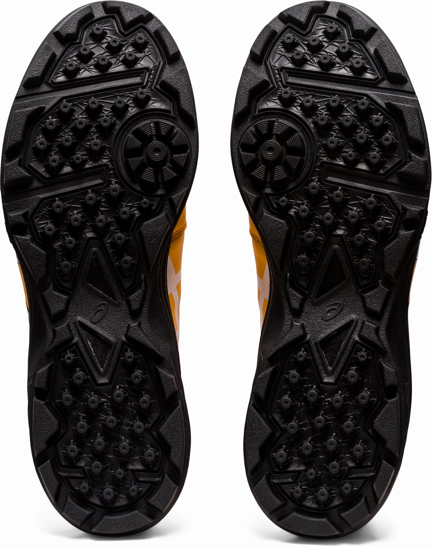Asics Gel Peake 2 Hockey Shoes - Orange Neutral Support Shoes