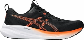 Asics Gel Pulse 16 Mens Running Shoes - Black Asics athletic footwear for training sessions