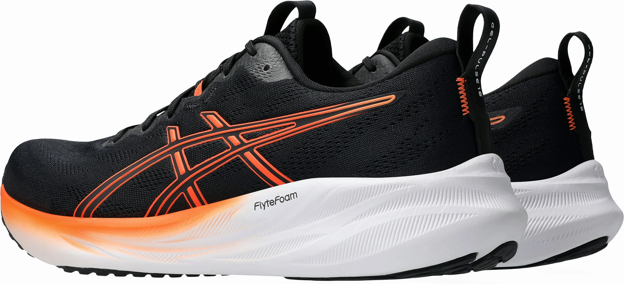 Asics Gel Pulse 16 Mens Running Shoes - Black Performance Shoes