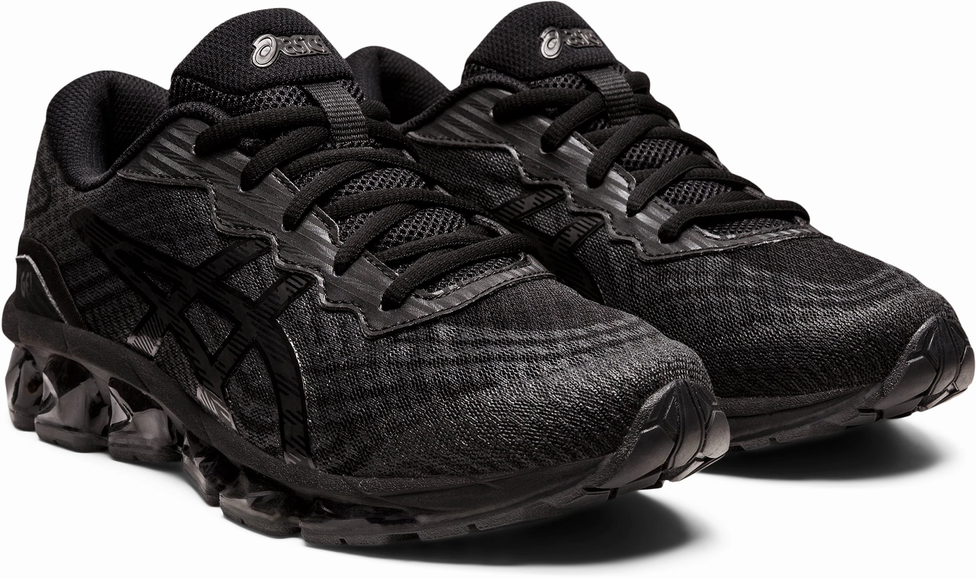 Asics Gel Quantum 360 VII GS Junior Running Shoes - Black Performance Shoes