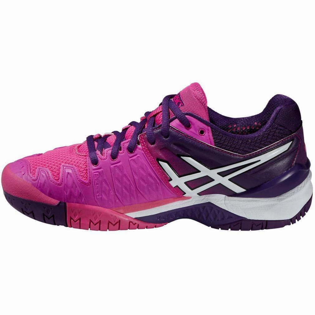 Asics Gel Resolution 6 Clay Womens Tennis Shoes - Pink Performance Shoes