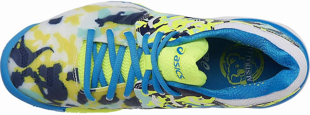 Asics Gel Resolution 7 L.E Womens Tennis Shoes - Blue Neutral Support Shoes