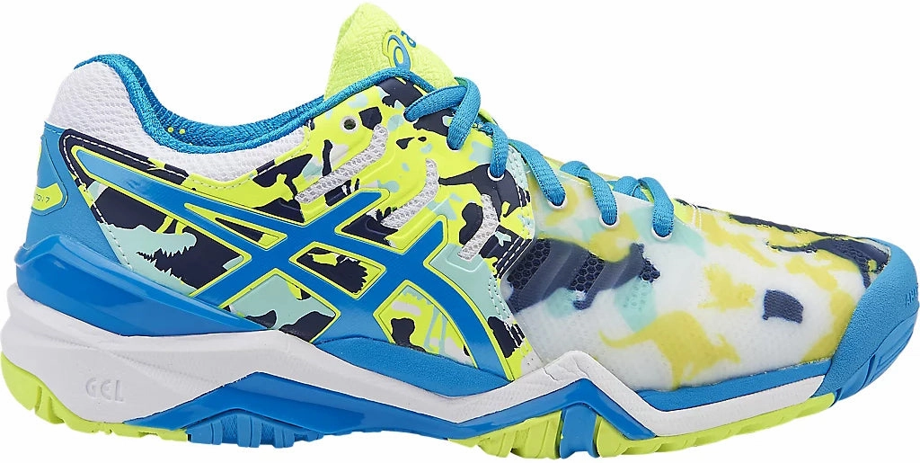 Asics Gel Resolution 7 L.E Womens Tennis Shoes - Blue Asics shoe options