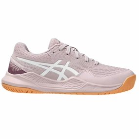Asics Gel Resolution 9 Watershed Rose/White Clay Youth Tennis Shoes Asics tennis shoes