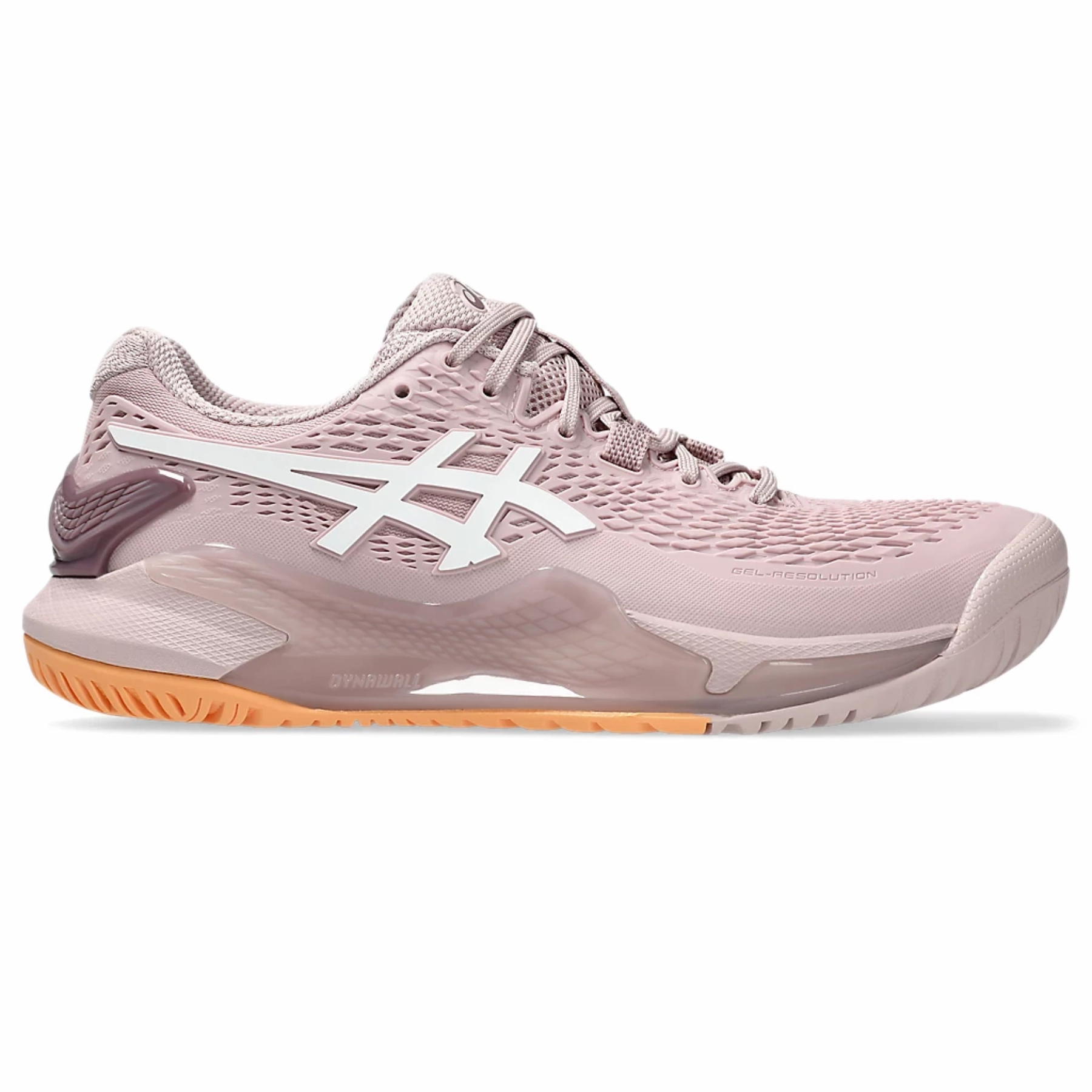 Asics Gel-Resolution 9 Wide Women Tennis Shoes - Watershed Rose/White Asics tennis shoes