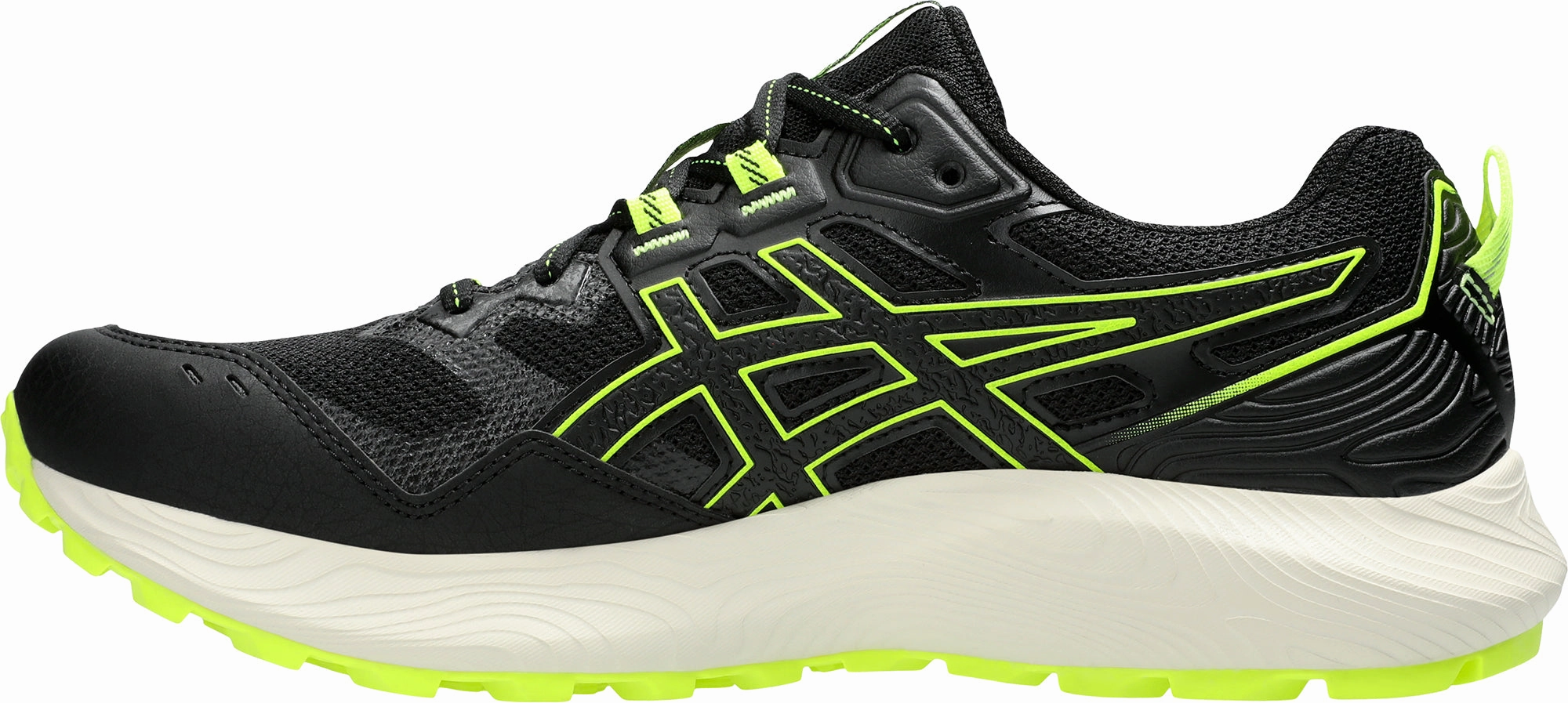 Asics Gel Sonoma 7 Mens Trail Running Shoes - Black Neutral Support Shoes