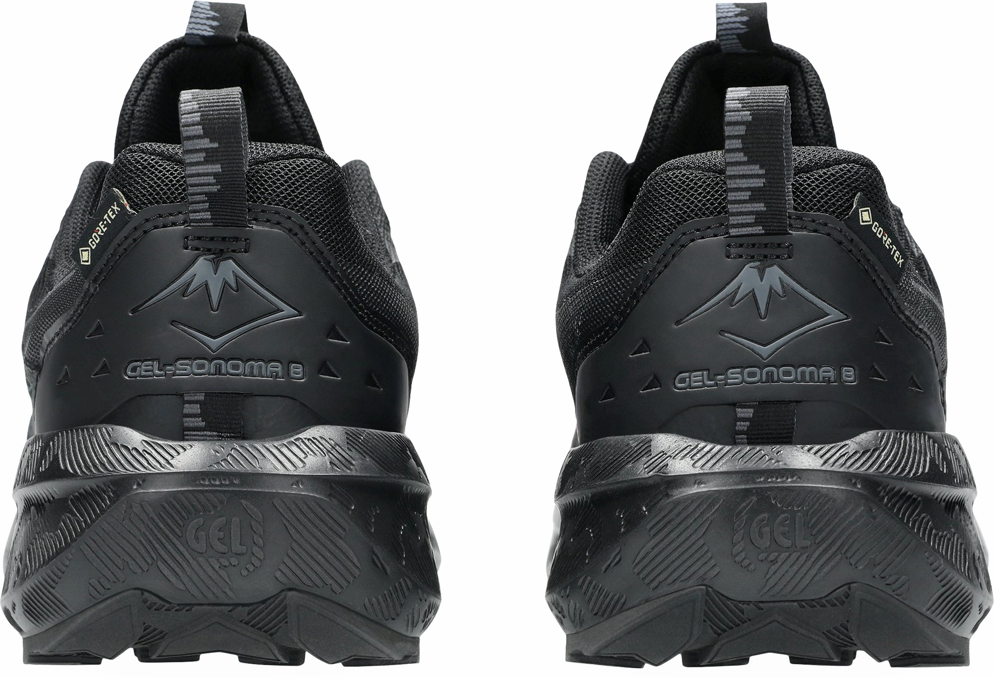 Asics Gel Sonoma 8 GORE-TEX Mens Trail Running Shoes - Black Flexible Athletic Fit