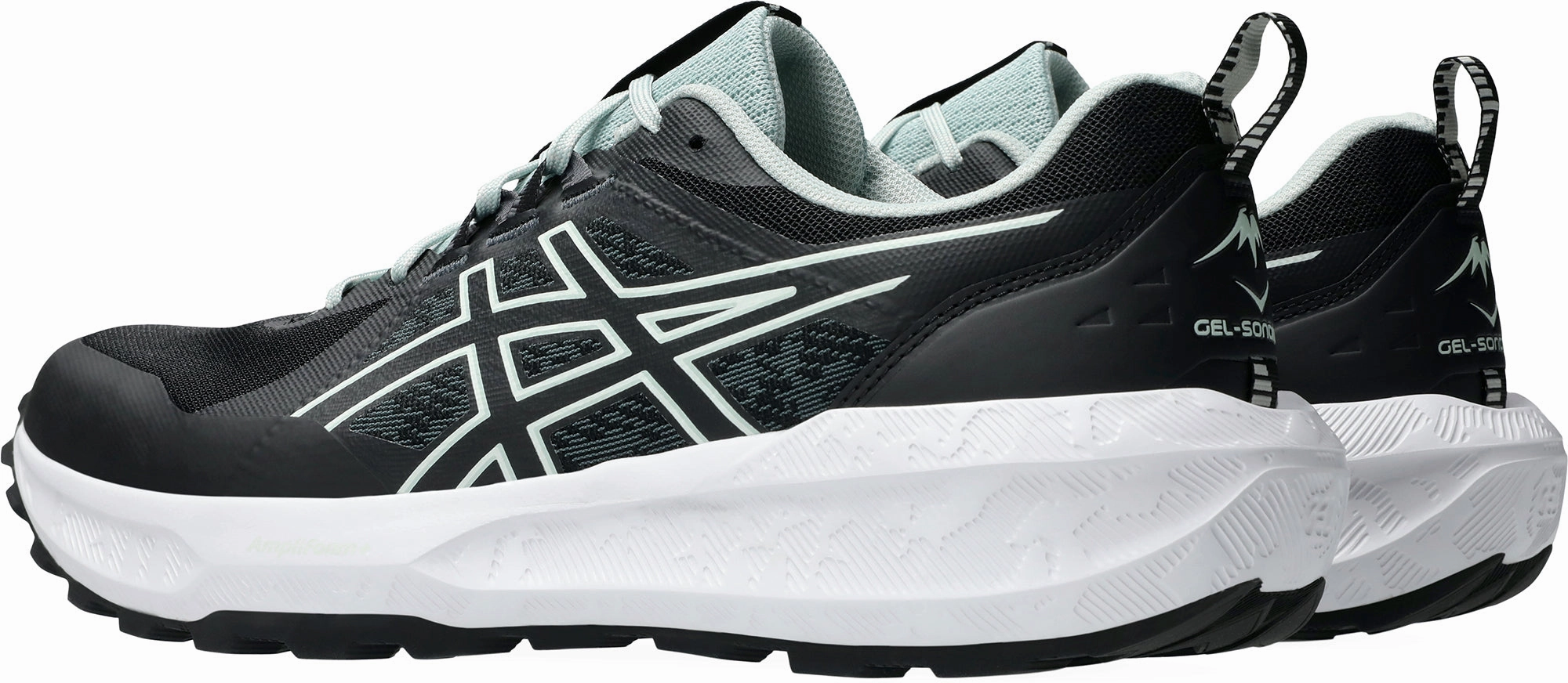 Asics Gel Sonoma 8 Mens Trail Running Shoes - Black Flexible Athletic Fit
