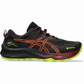 Asics Gel Trabuco 11 GORE-TEX Mens Trail Running Shoes - Black Asics athletic footwear for training sessions