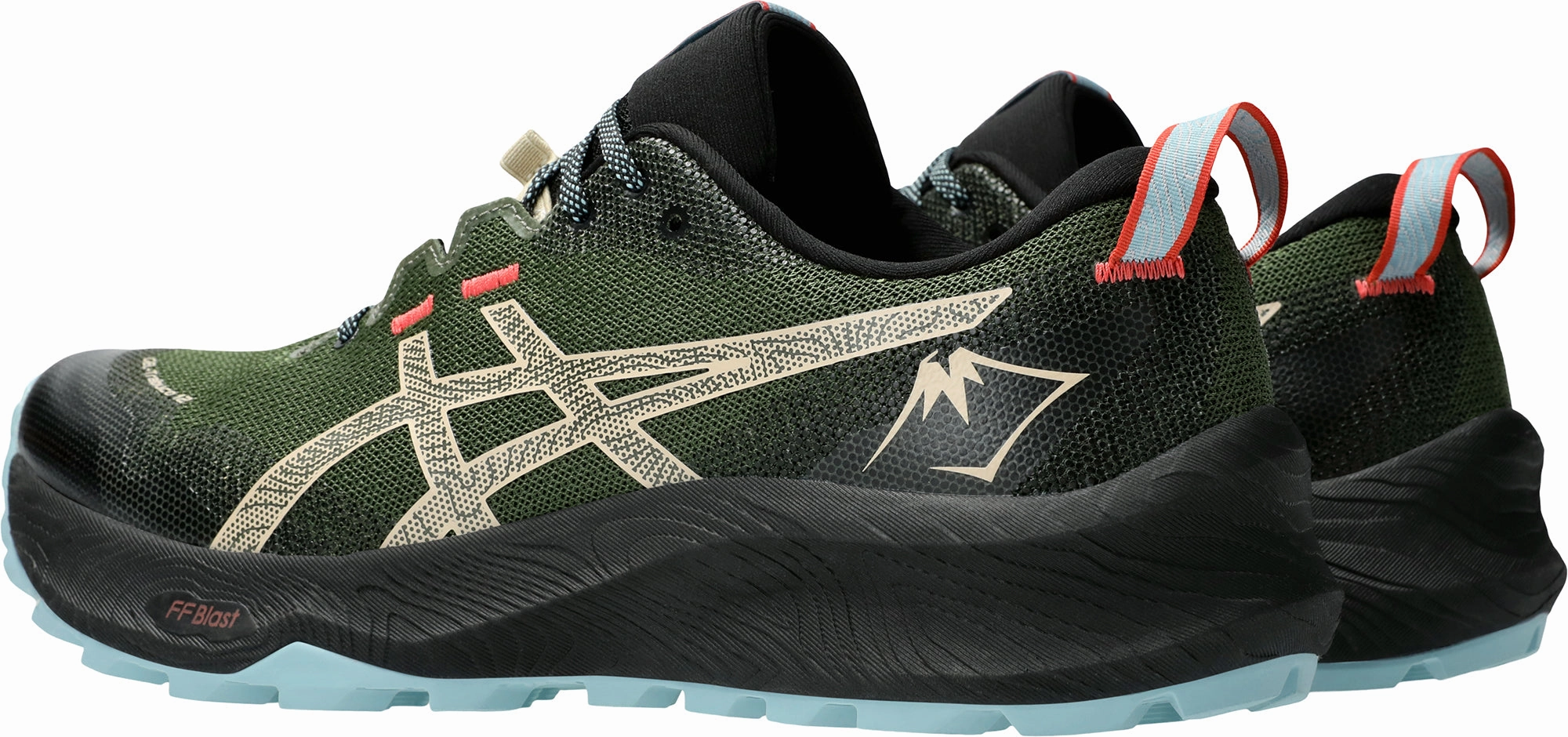 Asics Gel Trabuco 12 Mens Trail Running Shoes - Green Performance Shoes