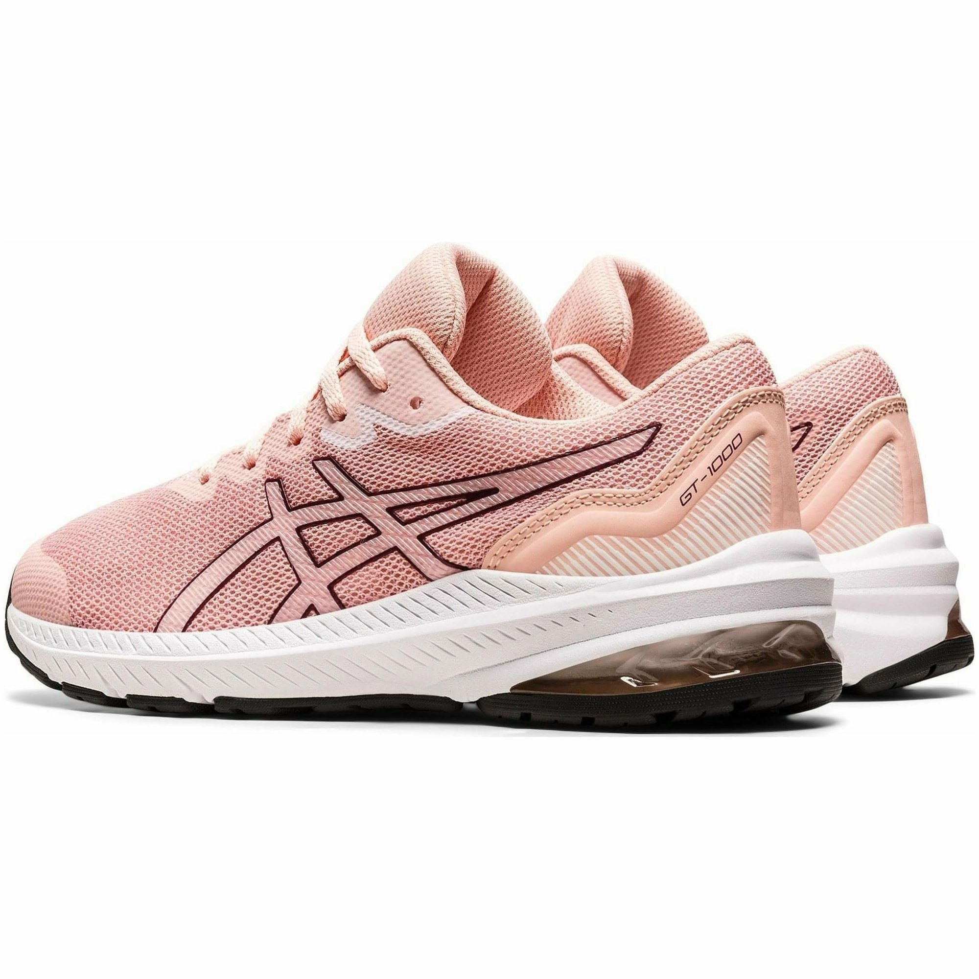 Asics GT 1000 11 GS Junior Running Shoes - Pink Neutral Support Shoes