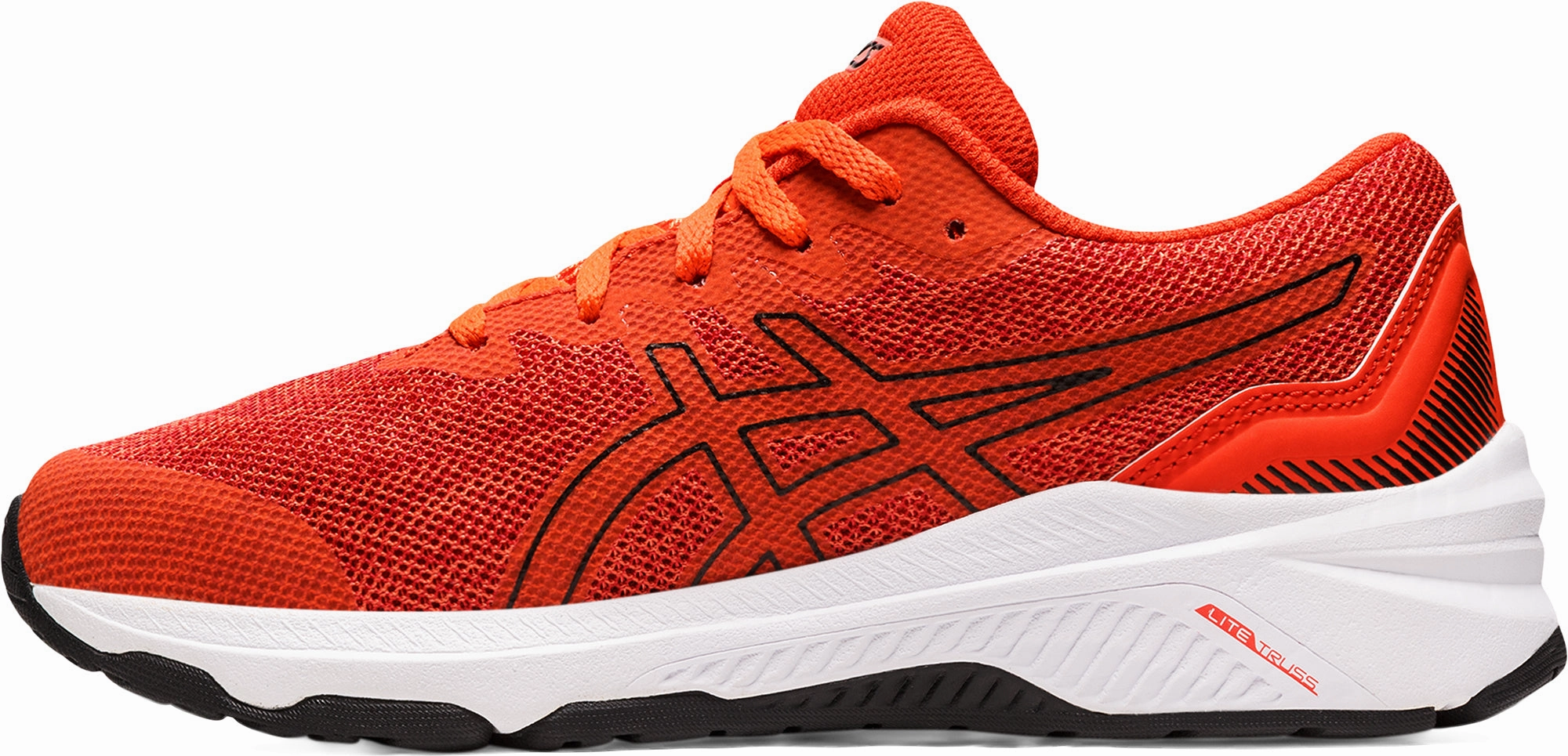 Asics GT 1000 11 GS Junior Running Shoes - Red Neutral Support Shoes