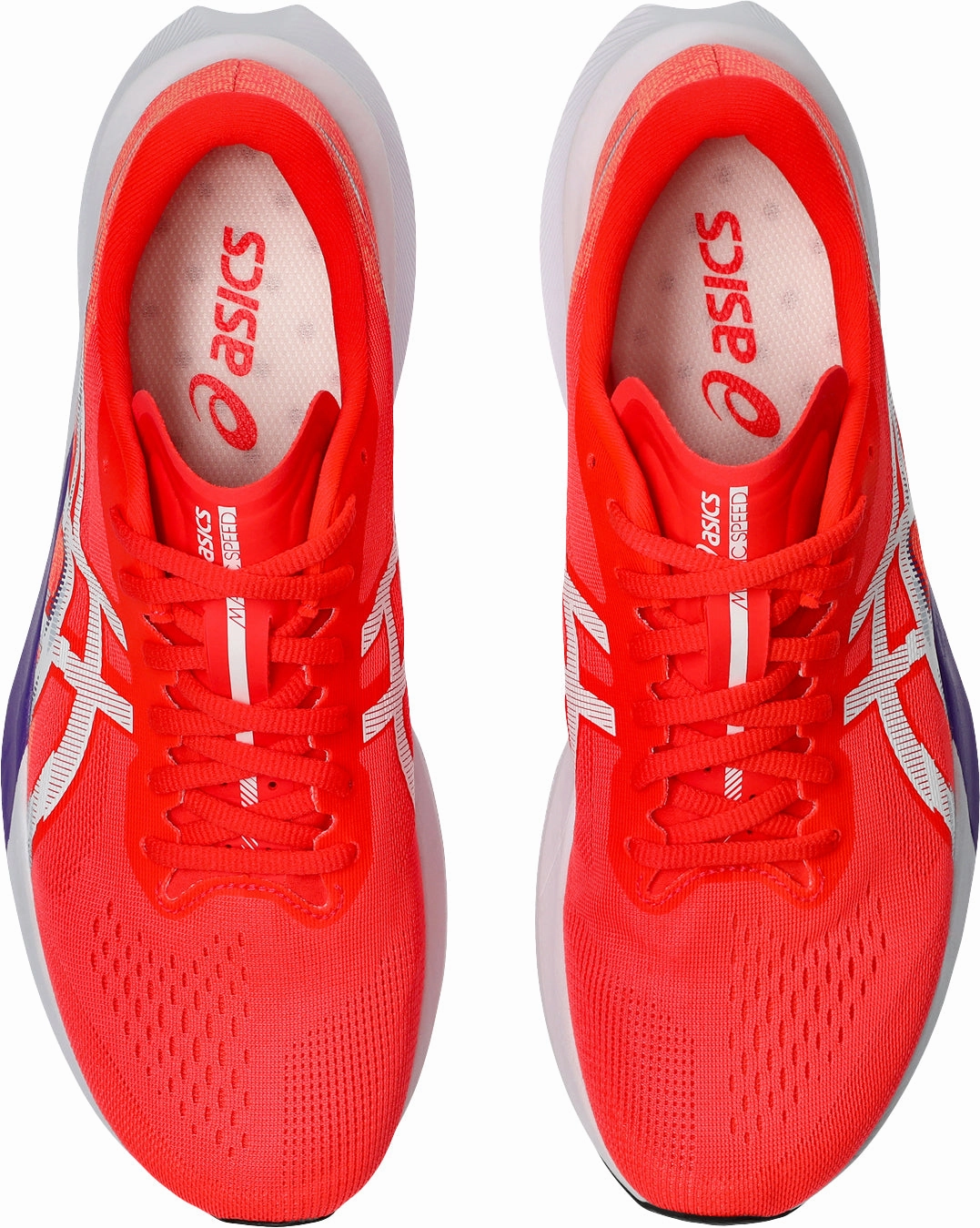 Asics Magic Speed 4 Mens Running Shoes - Red Flexible Athletic Fit