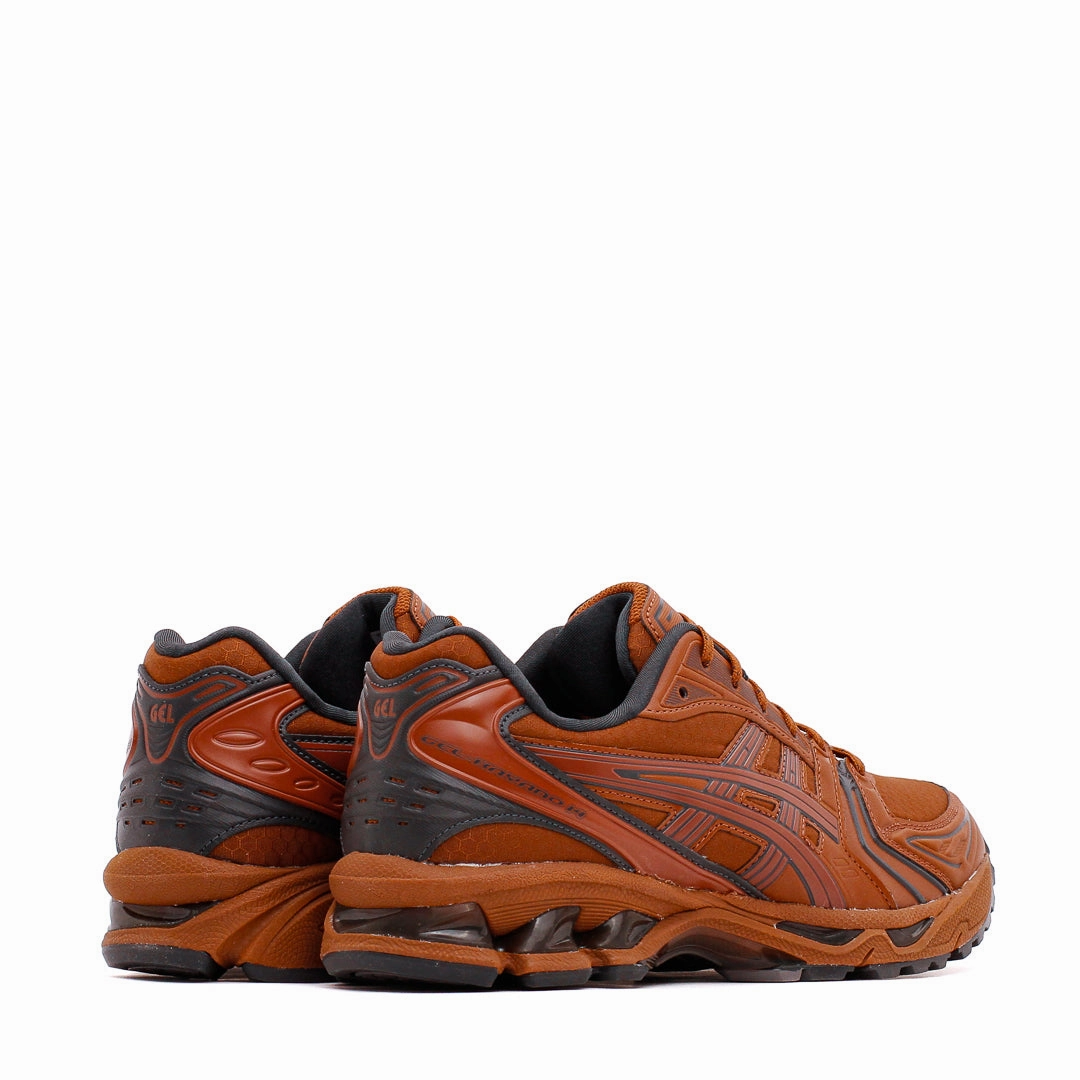 Asics Men Gel-Kayano 14 Rusty Brown Graphite Grey Core 1203A412-200 Asics shoe style pictures