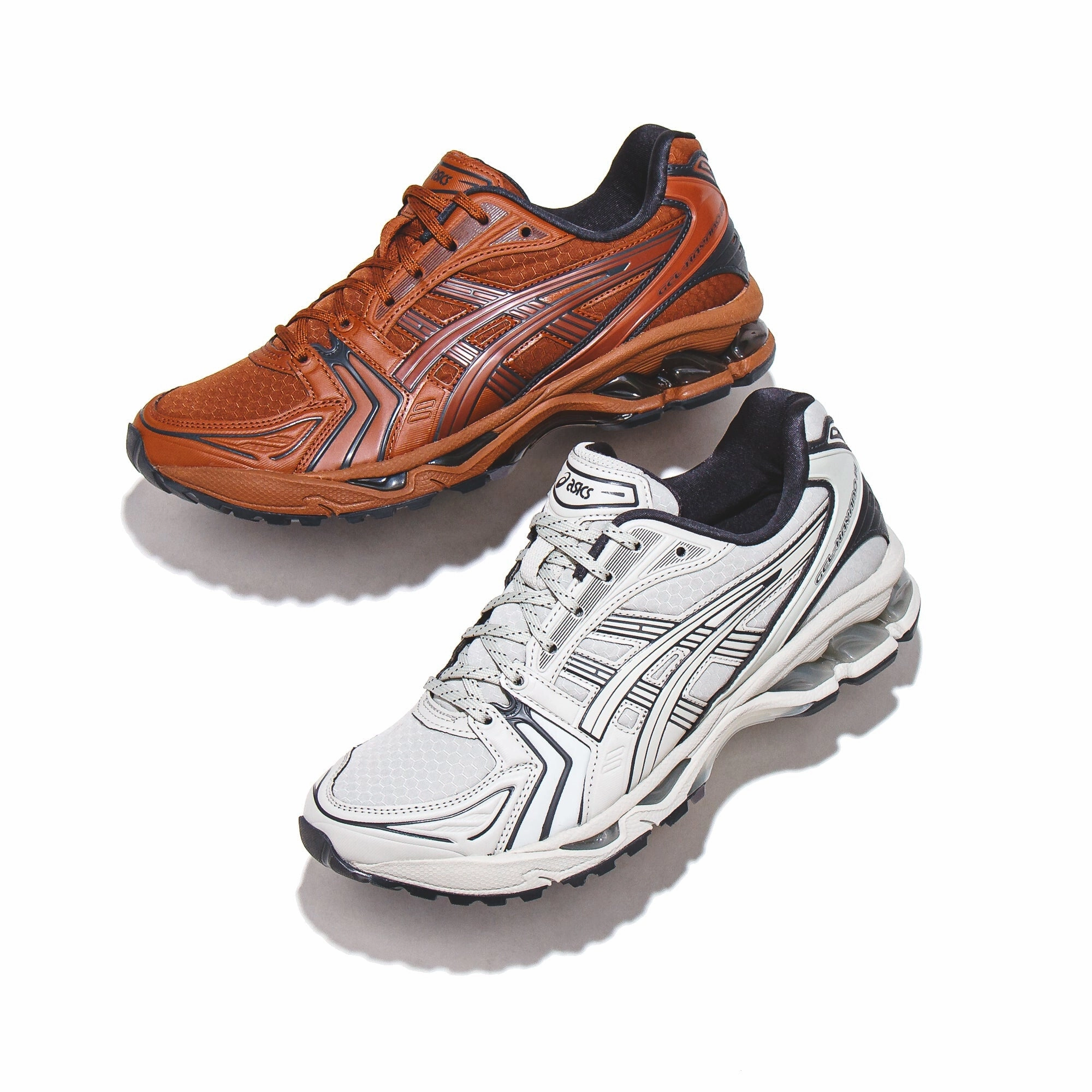 Asics Men Gel-Kayano 14 White Sage Graphite Grey 1203A412-020 Asics shoe style pictures