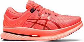 Asics MetaRide Womens Running Shoes - Red Asics athletic footwear for training sessions