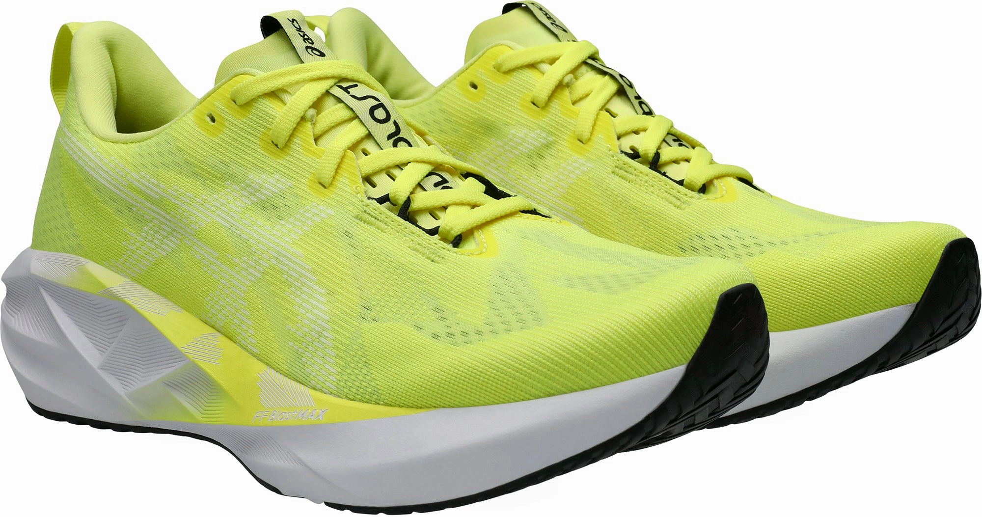 Asics NovaBlast 5 Mens Running Shoes - Yellow Flexible Athletic Fit
