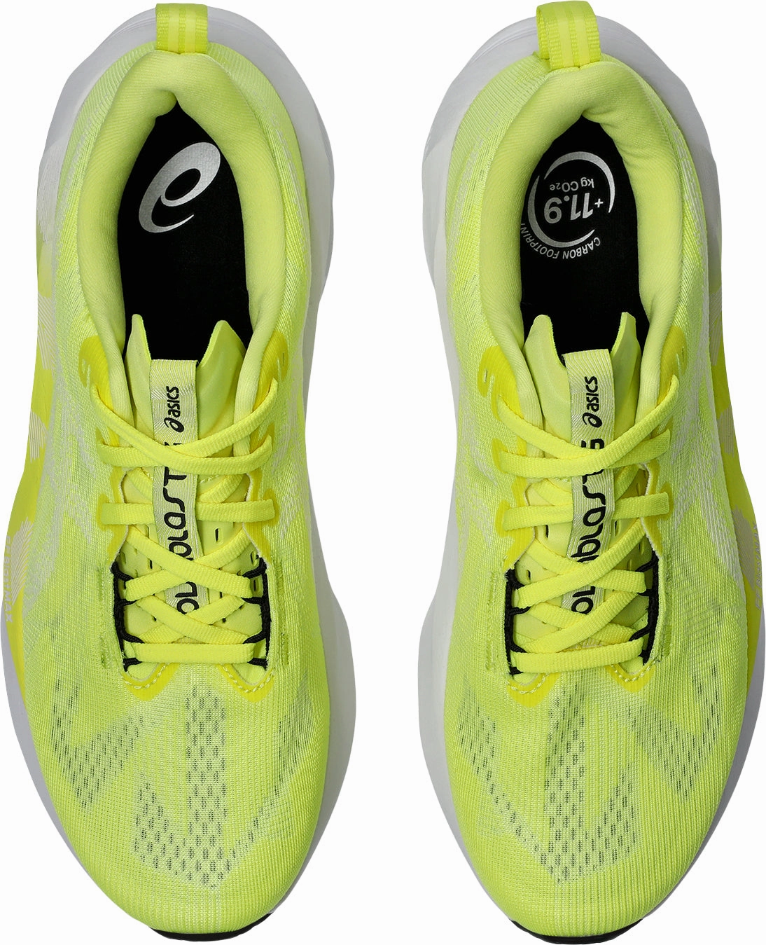 Asics NovaBlast 5 Mens Running Shoes - Yellow Flexible Athletic Fit