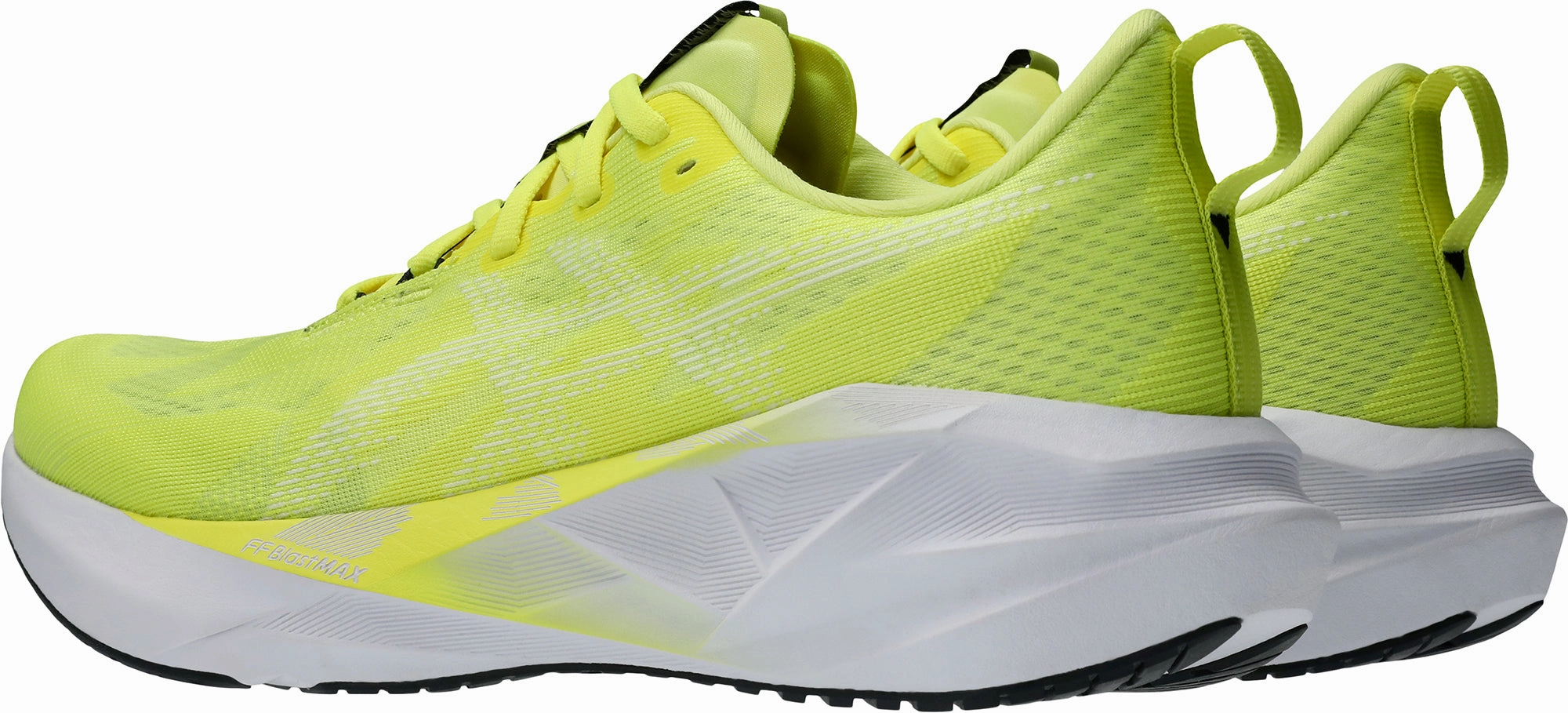 Asics NovaBlast 5 Mens Running Shoes - Yellow Flexible Athletic Fit