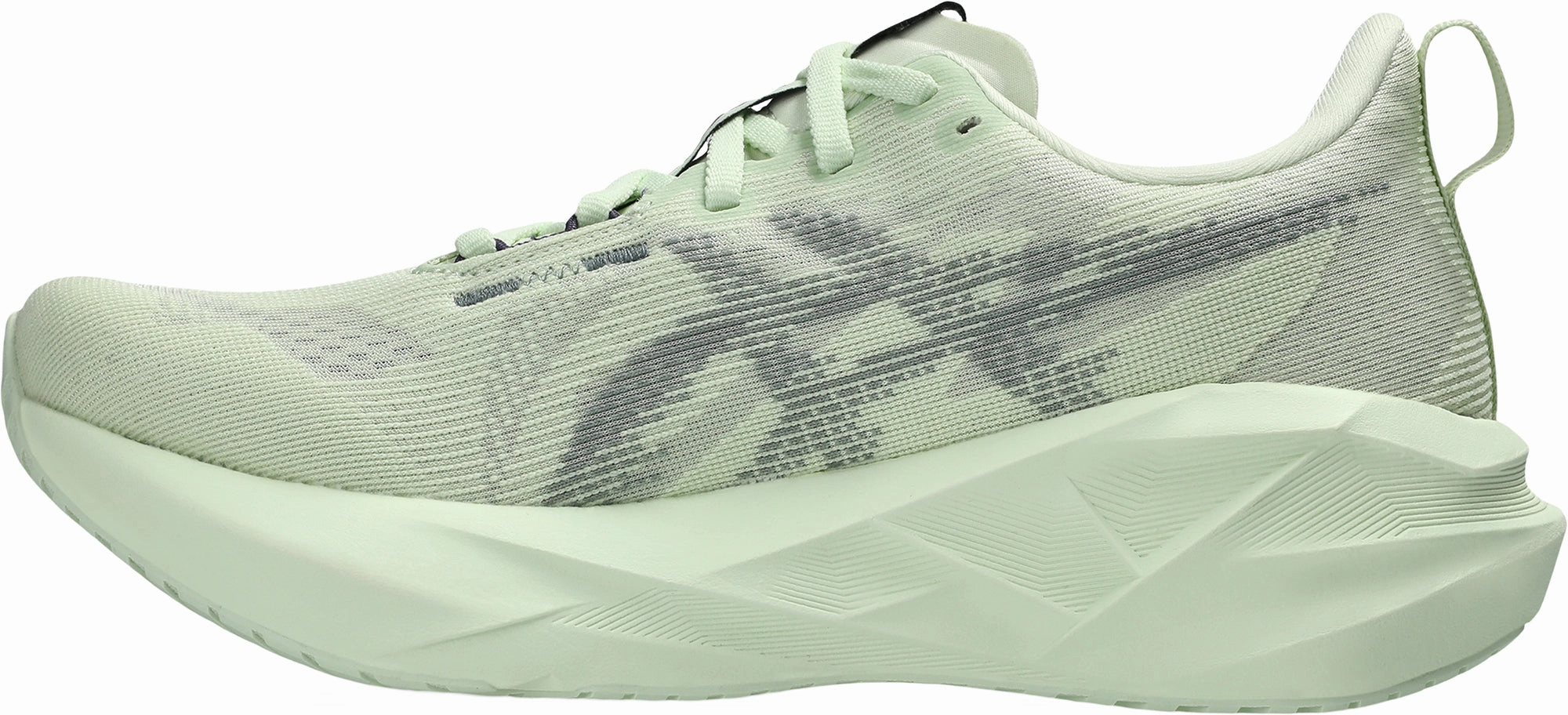 Asics NovaBlast 5 Womens Running Shoes - Green Flexible Athletic Fit