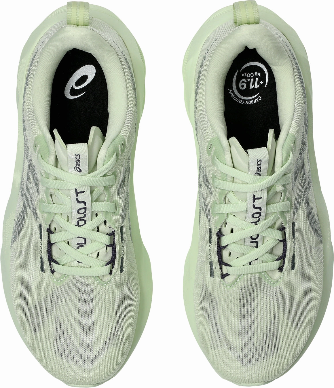 Asics NovaBlast 5 Womens Running Shoes - Green Flexible Athletic Fit