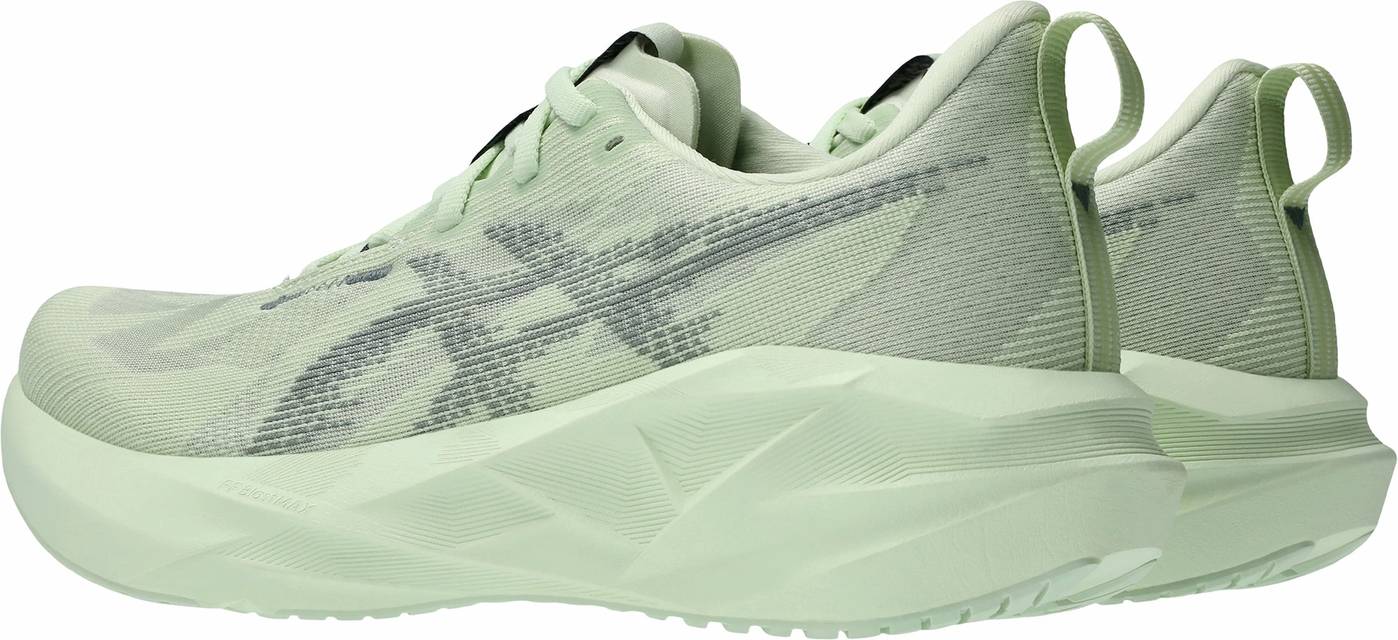 Asics NovaBlast 5 Womens Running Shoes - Green Flexible Athletic Fit