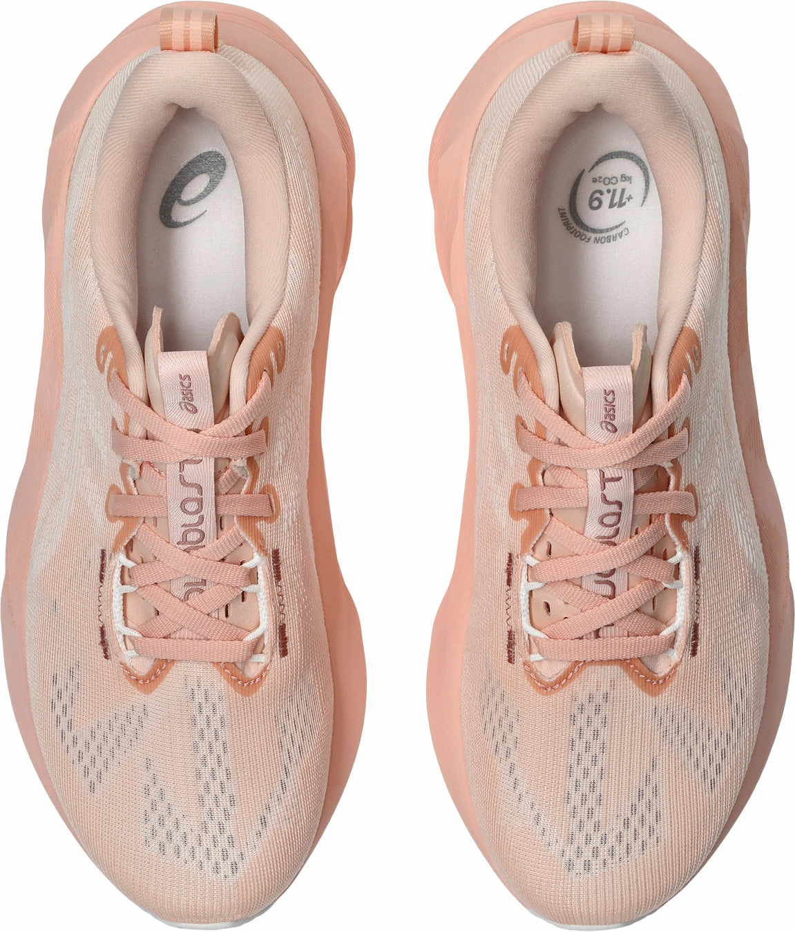 Asics NovaBlast 5 Womens Running Shoes - Pink Flexible Athletic Fit