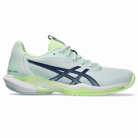 Asics Solution Speed  FF 3 Women Tennis Shoes - Pale Mint/Blue Expanse Asics tennis shoes