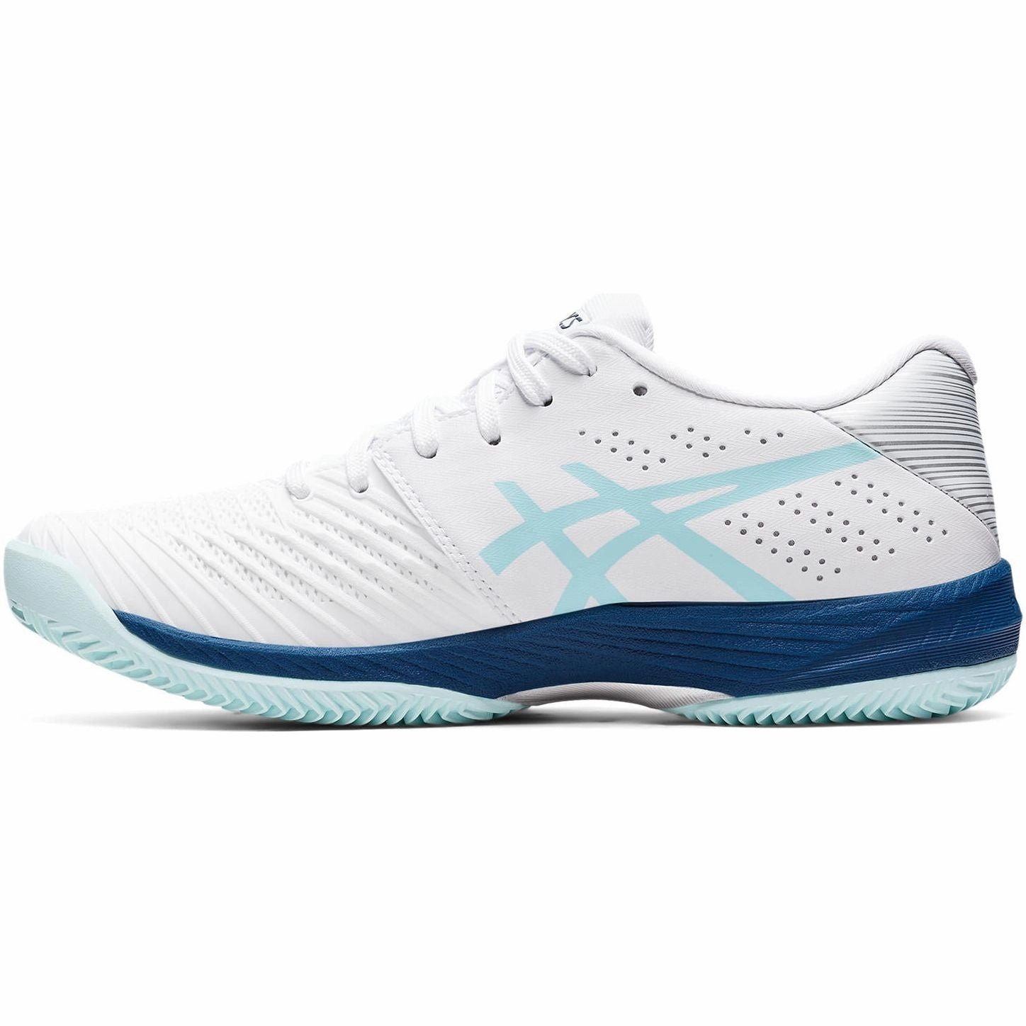 Asics Solution Swift FF Clay Womens Court Shoes - White Performance Shoes
