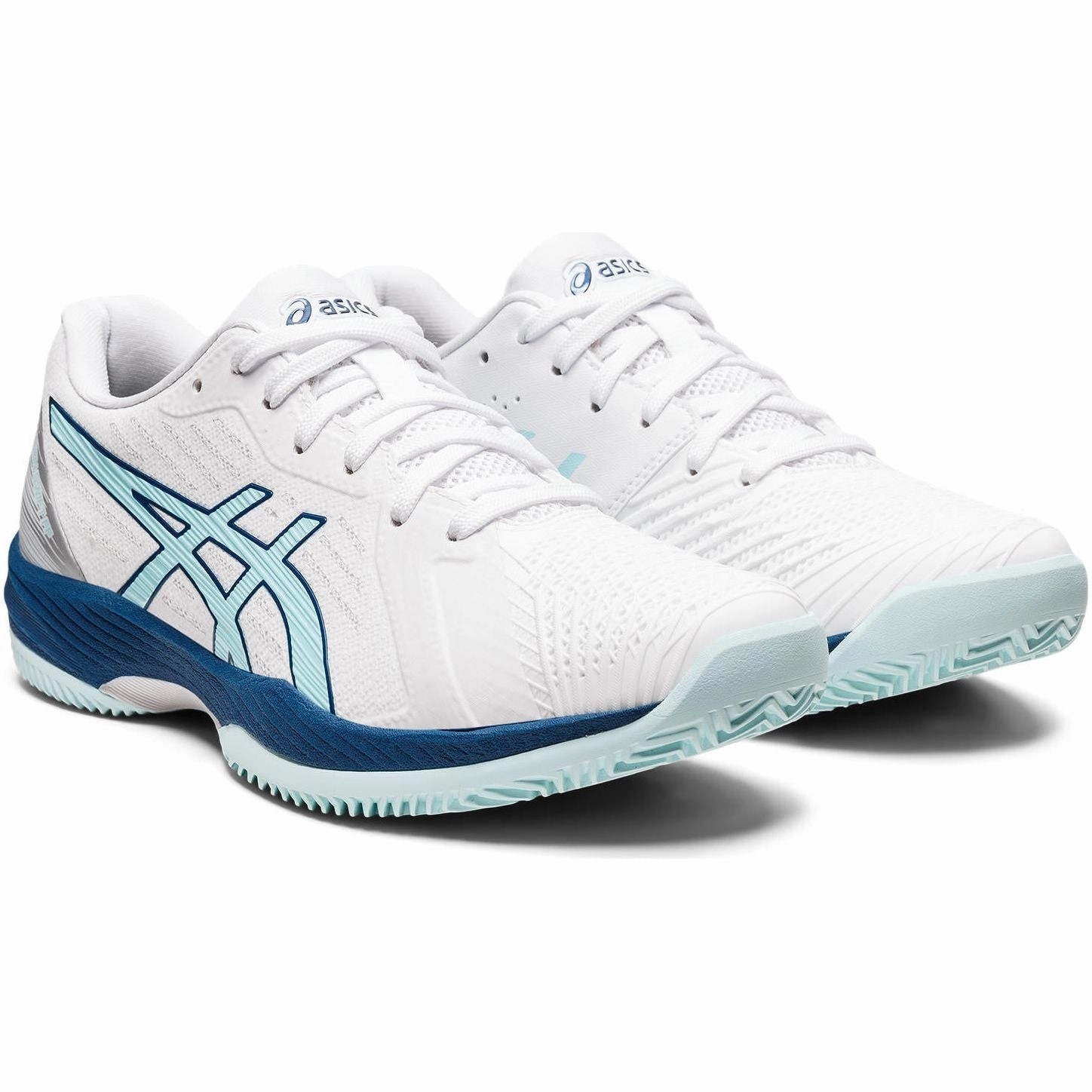 Asics Solution Swift FF Clay Womens Court Shoes - White Performance Shoes