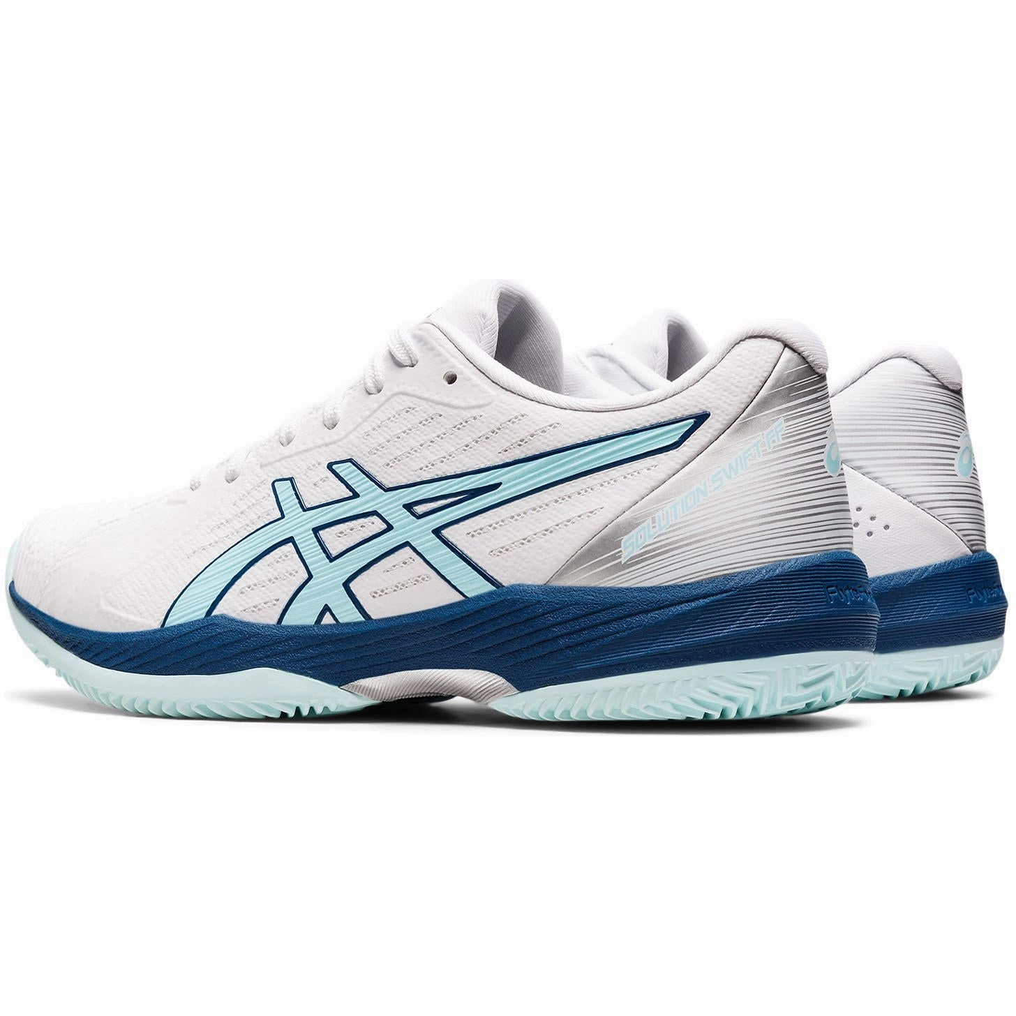 Asics Solution Swift FF Clay Womens Court Shoes - White Performance Shoes