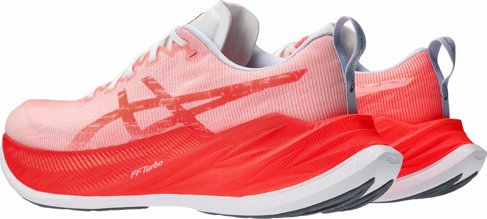 Asics SuperBlast Mens Running Shoes - Red Flexible Athletic Fit