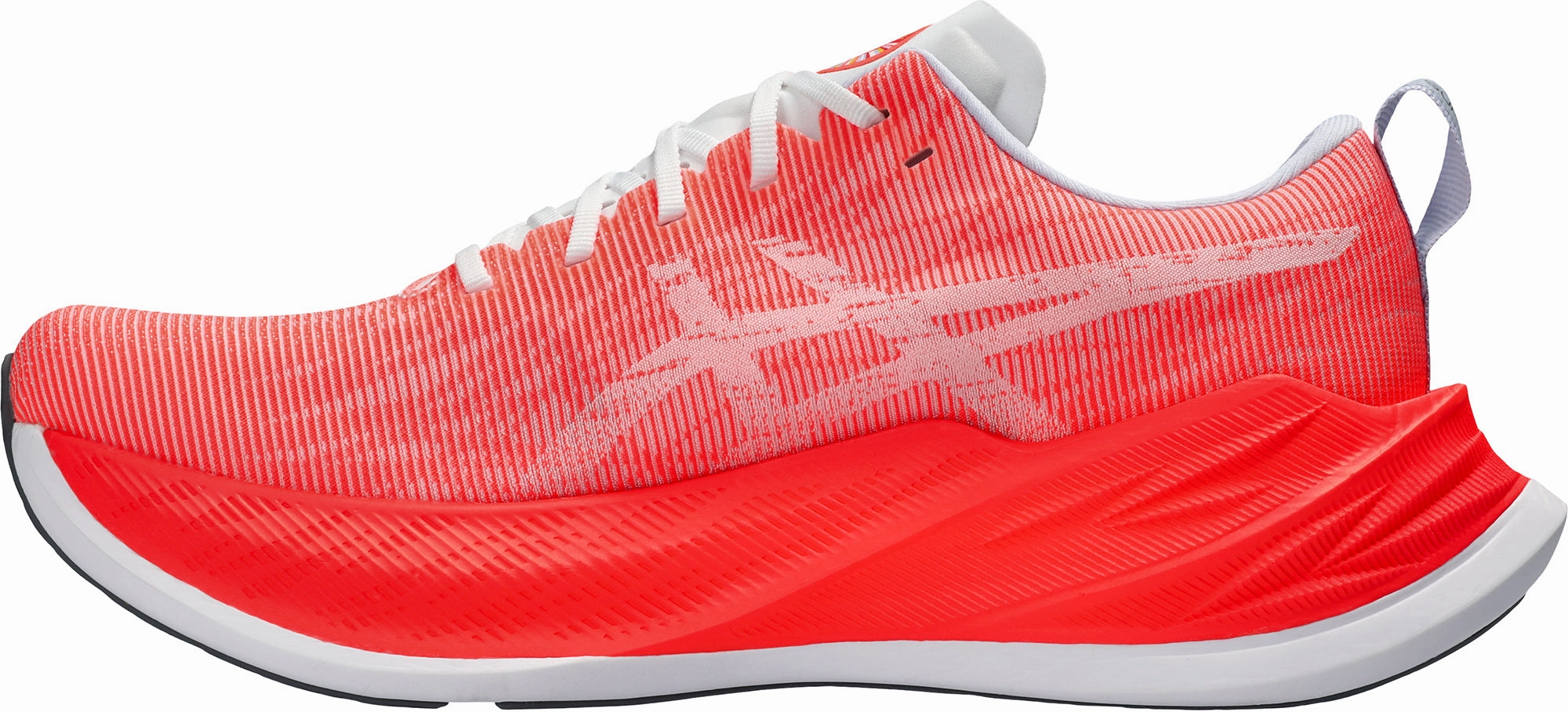 Asics SuperBlast Mens Running Shoes - Red Flexible Athletic Fit