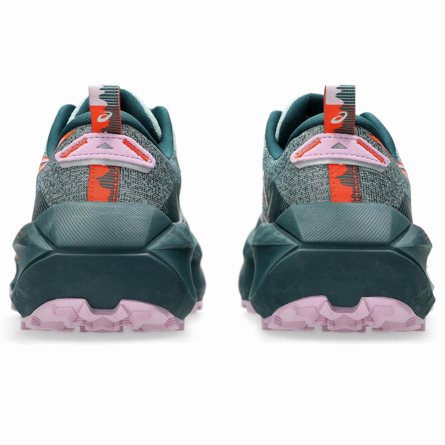 Asics Trabuco Max 4 | Cold Moss / Nova Orange | Womens Asics classic sport shoe designs