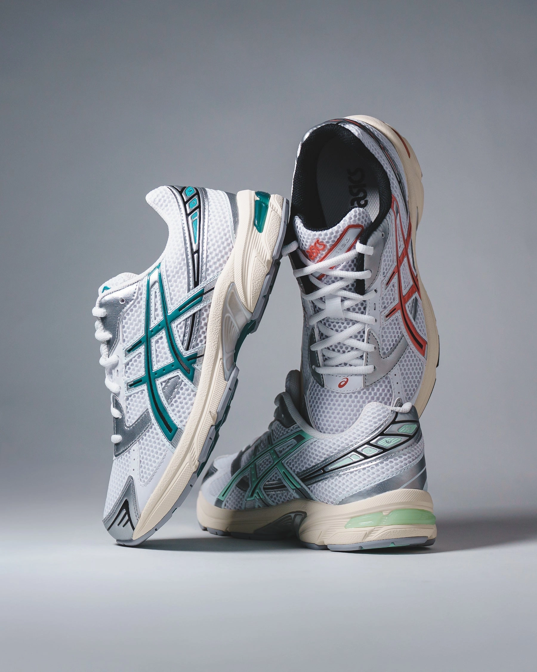Asics Unisex Gel-1130 White Desert Red Core 1203A609-102 Asics shoe style pictures