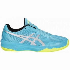 Asics Volley Elite FF Womens Indoor Court Shoes - Blue Asics shoe options